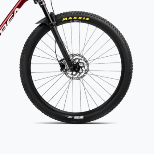 Orbea Alma H30 2023 metallic dunkelrot/schick weiß Mountainbike
