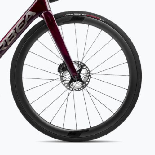 Orbea Orca M20i LTD 2023 Rotwein/Carbon Roh-Rennrad