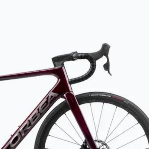 Orbea Orca M31e LTD 2023 Rotwein/Carbon Roh-Rennrad