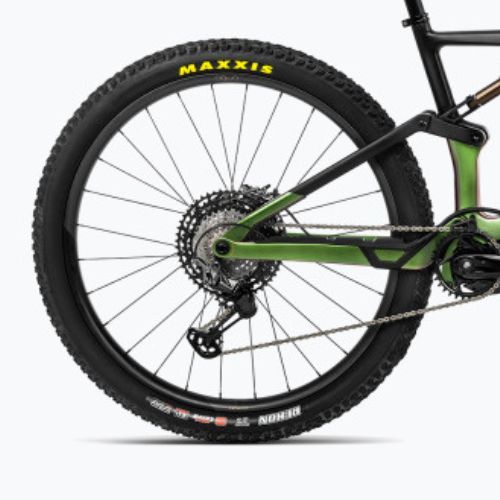 Orbea Rise M-LTD 42V 360Wh 2023 chameleon goblin grün/schwarz Elektrofahrrad
