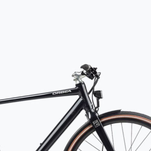 Orbea Carpe 10 2023 Metallic Nacht schwarz Stadt Fahrrad