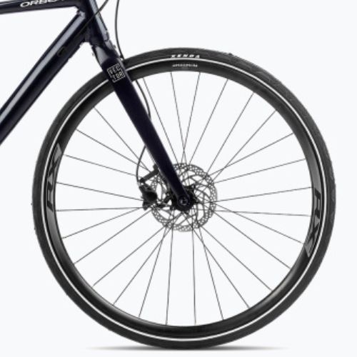 Orbea Vector 10 2023 metallische Nacht schwarz Stadt Fahrrad