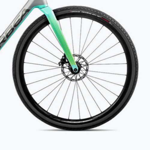 Orbea Terra M31e Team 1X 2023 Stein Silber/Eisgrün Gravelbike