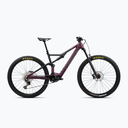 Orbea Rise H30 540Wh 2023 metallic mulberry/schwarz Elektrofahrrad