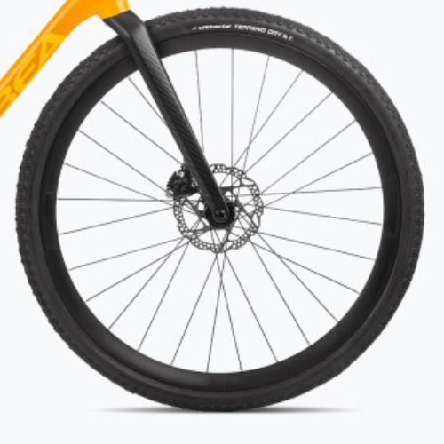 Orbea Terra H40 2023 Mango Glanz Schotter Fahrrad