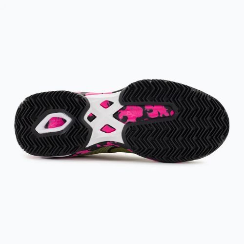 Women's Mizuno Wave Exceed Light 2 Padel Schuhe calliste grün / rosa glo / schwarz