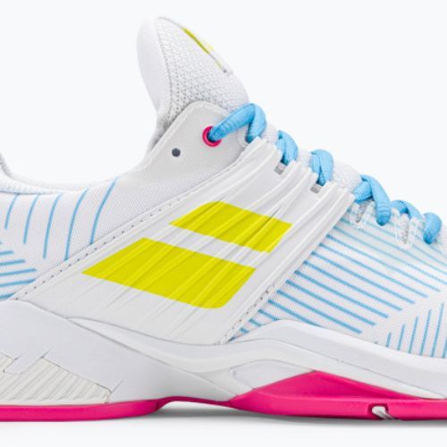Babolat Damen Tennisschuhe 21 Jet Mach 3 Clay weiß/Schwefel Frühling