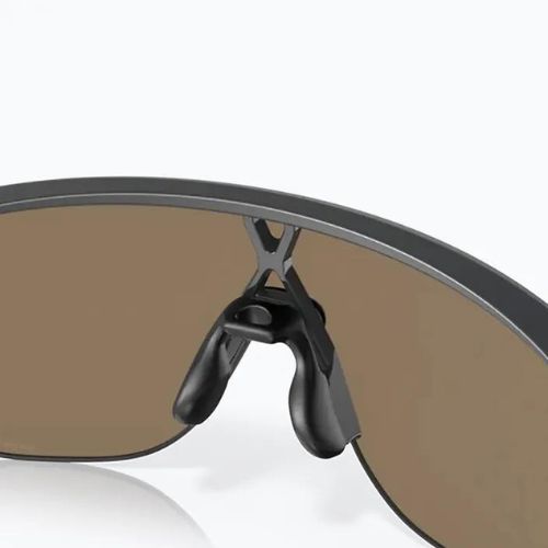 Oakley Corridor Sonnenbrille aus mattem Kohlenstoff/Iridium