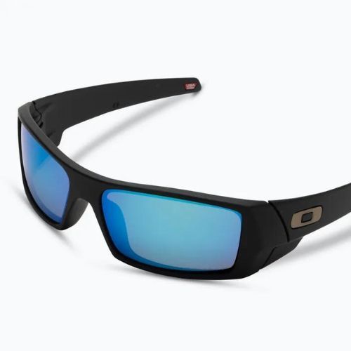 Oakley Gascan mattschwarz/prizm sapphire polarisierte Sonnenbrille