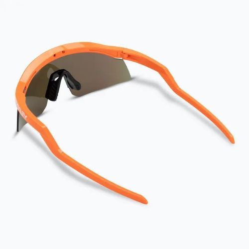 Oakley Hydra Neon Orange/Prisma Saphir-Sonnenbrille