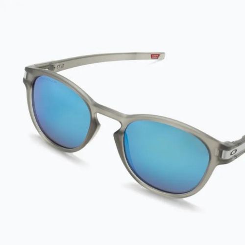 Oakley Latch matte graue Tinte/prizm Saphir polarisierte Sonnenbrille
