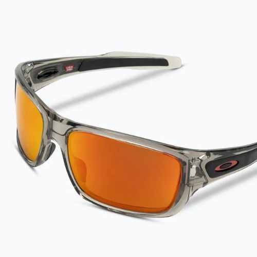 Oakley Turbine graue Tinte/prizm ruby polarisierte Sonnenbrille