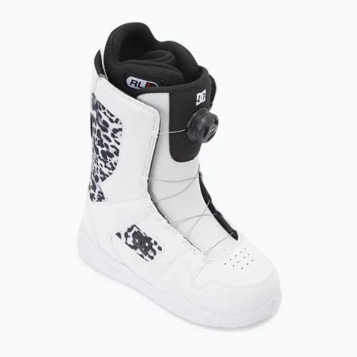 Damen Snowboard Boots DC Phase Boa weiß/schwarz print