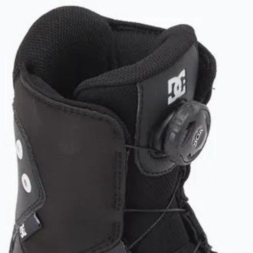 Kinder Snowboardschuhe DC Youth Scout schwarz/weiß
