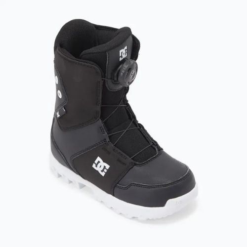 Kinder Snowboardschuhe DC Youth Scout schwarz/weiß