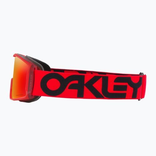 Oakley Line Miner matte b1b redline/prizm Fackel Iridium Skibrille