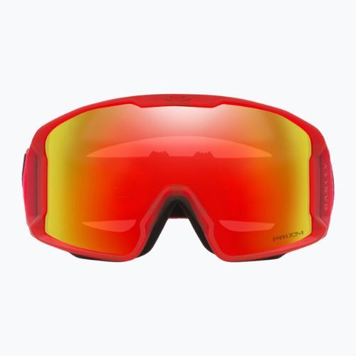 Oakley Line Miner matte b1b redline/prizm Fackel Iridium Skibrille