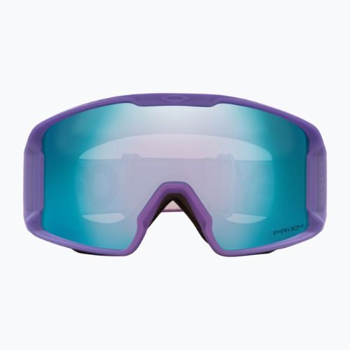 Oakley Line Miner matte b1b lila/prizm Saphir Iridium Skibrille