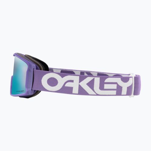 Oakley Line Miner matte b1b lila/prizm Saphir Iridium Skibrille