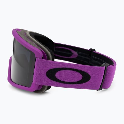Oakley Target Line ultra lila/dunkelgrau Skibrille