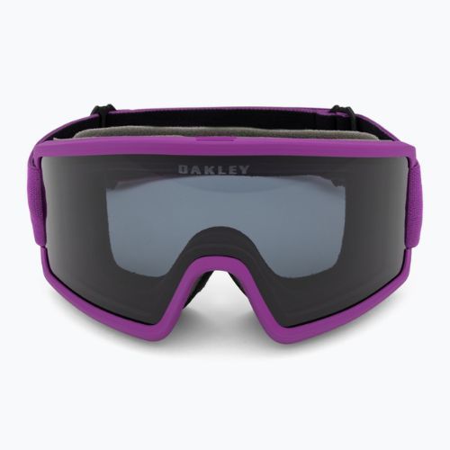 Oakley Target Line ultra lila/dunkelgrau Skibrille