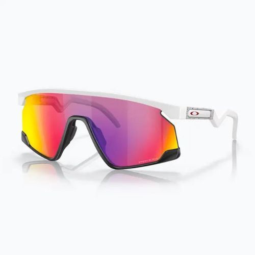 Oakley Bxtr matt weiß/prizm Straße Sonnenbrille