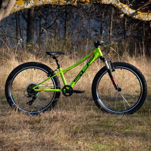 Superior RACER XC 24 matt lime/schwarz/rot Kinderfahrrad