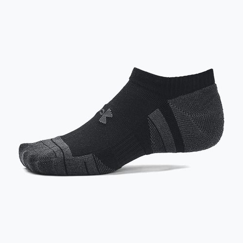 Under Armour Performance Tech 3pk NS Socken schwarz/schwarz/jet grey