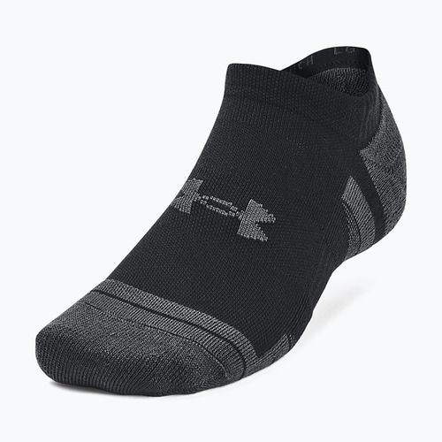 Under Armour Performance Tech 3pk NS Socken schwarz/schwarz/jet grey