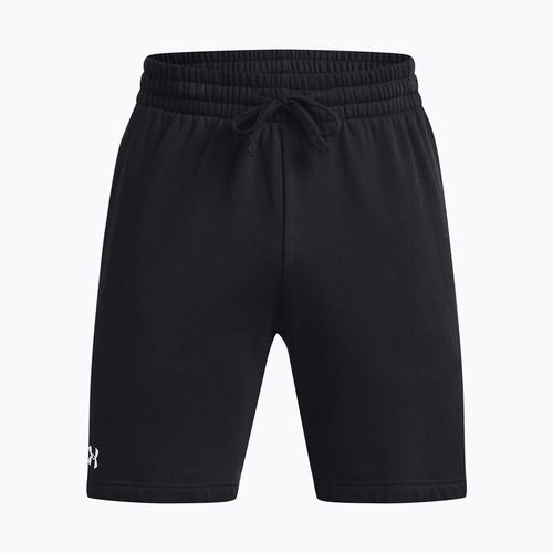 Under Armour Rival Fleece Herren Trainingsshorts schwarz/weiß