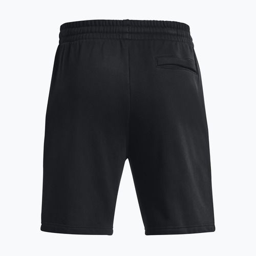 Under Armour Rival Fleece Herren Trainingsshorts schwarz/weiß
