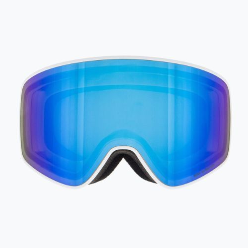 Red Bull SPECT Rush matt weiß/weiß/rot/dusk blue mirror Skibrille