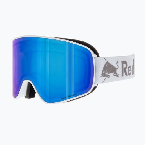 Red Bull SPECT Rush matt weiß/weiß/rot/dusk blue mirror Skibrille