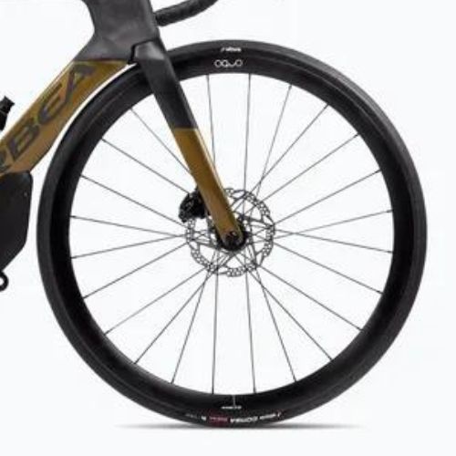 Orbea Orca Aero M30i LTD 2024 olivgrün/carbon raw Rennrad