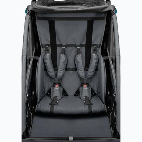 Qeridoo Fahrradanhänger Qupa 2 blau