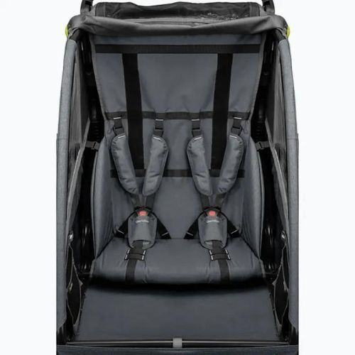 Qeridoo Qupa 2 lime Fahrradanhänger