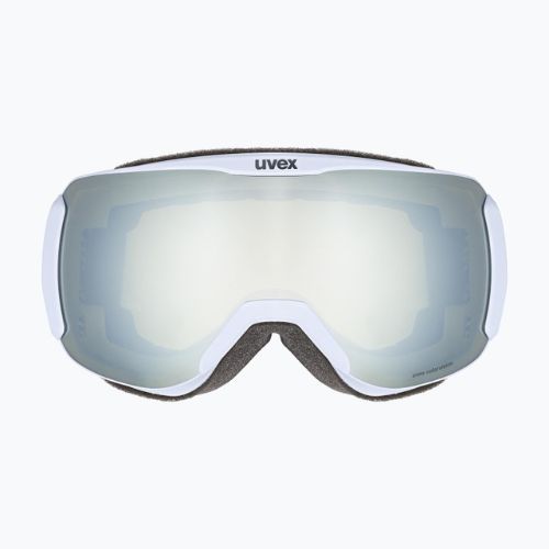 Damenskibrille UVEX Downhill 2100 CV WE S2 arktikblau matt/verspiegelt weiß/colorvision grün