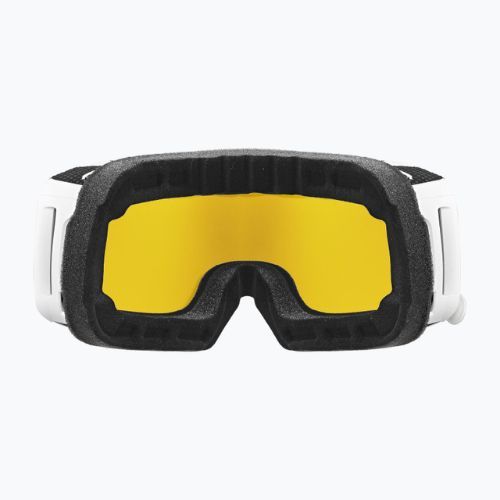 UVEX Saga To S1/S3 Skibrille weiß glänzend/verspiegelt/rosa/lasergold lite/klar