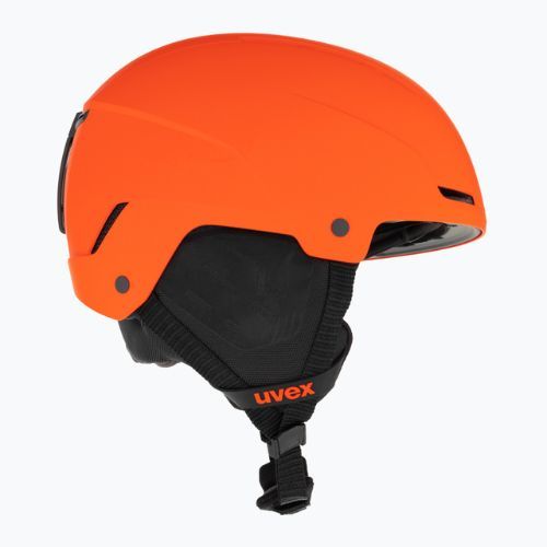 Skihelm UVEX Stance fierce rot matt