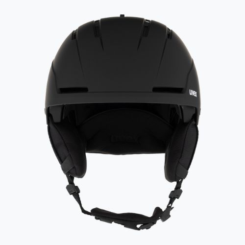 Skihelm UVEX Stance Mips schwarz-matt