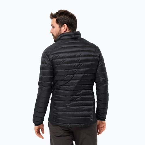 Jack Wolfskin Routeburn Pro Ins Herren Daunenjacke schwarz