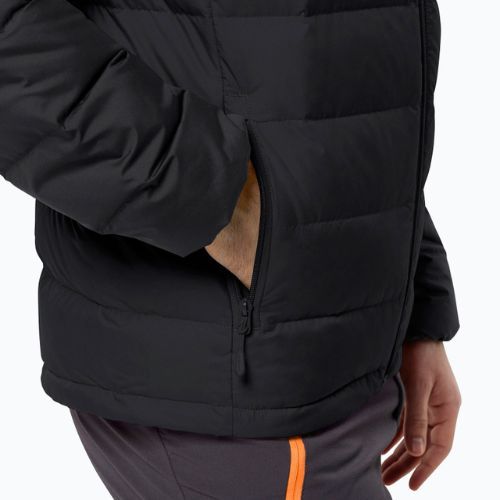 Herren Jack Wolfskin Ather Down Hoody Regenjacke schwarz