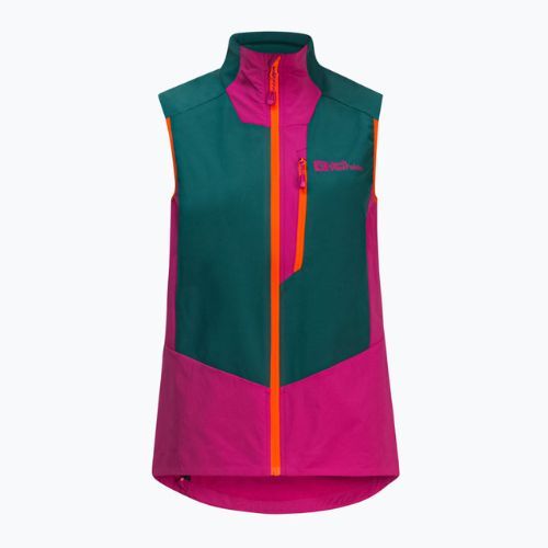 Jack Wolfskin Alpspitze sea green Damen Wanderjacke ohne Ärmel
