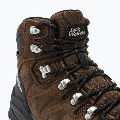 Jack Wolfskin Refugio Texapore Mid braun/phantom Herren-Trekkingstiefel