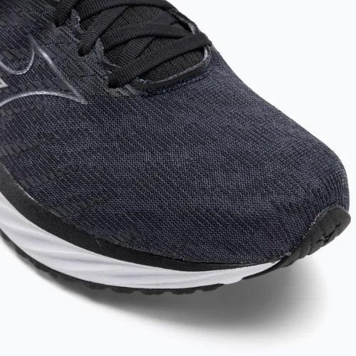 Herren Laufschuhe Mizuno Wave Rider 26 2E Odyssey Grau/Metallic Grau/Blassblau