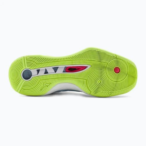 Herren Volleyballschuhe Mizuno Wave Momentum 2 heather/white/neo lime