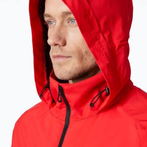 Herren Segeljacke Helly Hansen Hp Racing Lifaloft Hooded alert rot