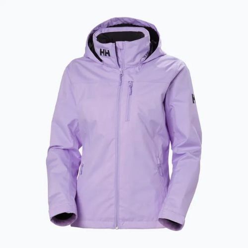 Damen Segeljacke Helly Hansen Crew Hooded Midlayer heather