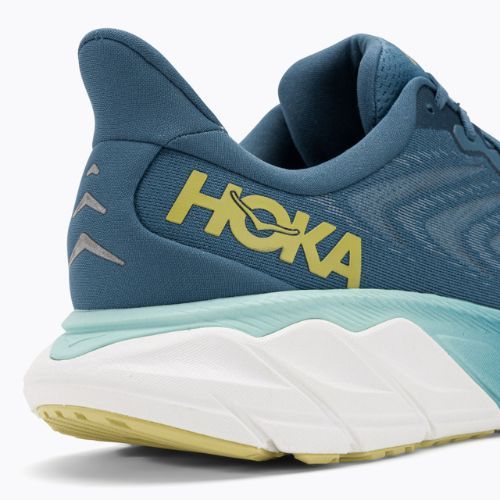 HOKA Herren Laufschuhe Arahi 6 Blau-Stahl/Sonnenlicht Ozean