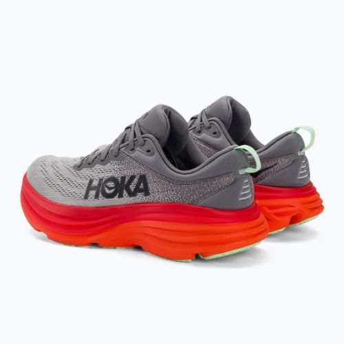 Herren HOKA Bondi 8 castlerock/flame Laufschuhe